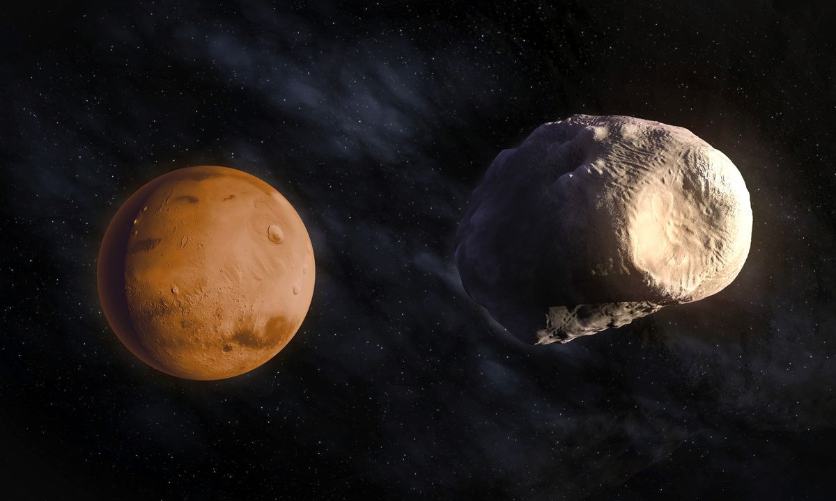 سیاره مریخ چند قمر دارد