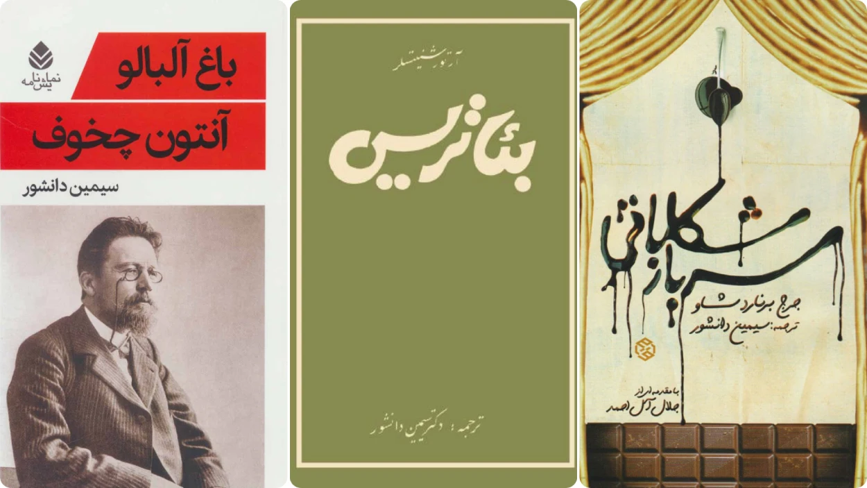 کتابهای ترجمه شده در بیوگرافی سیمین دانشور